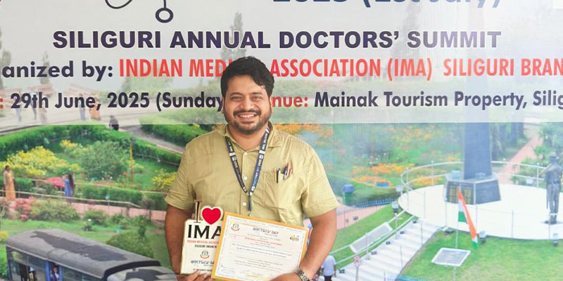 Attended the Annual Doctors' Summit Organised by the Indian Medical Association, Siliguri Branch